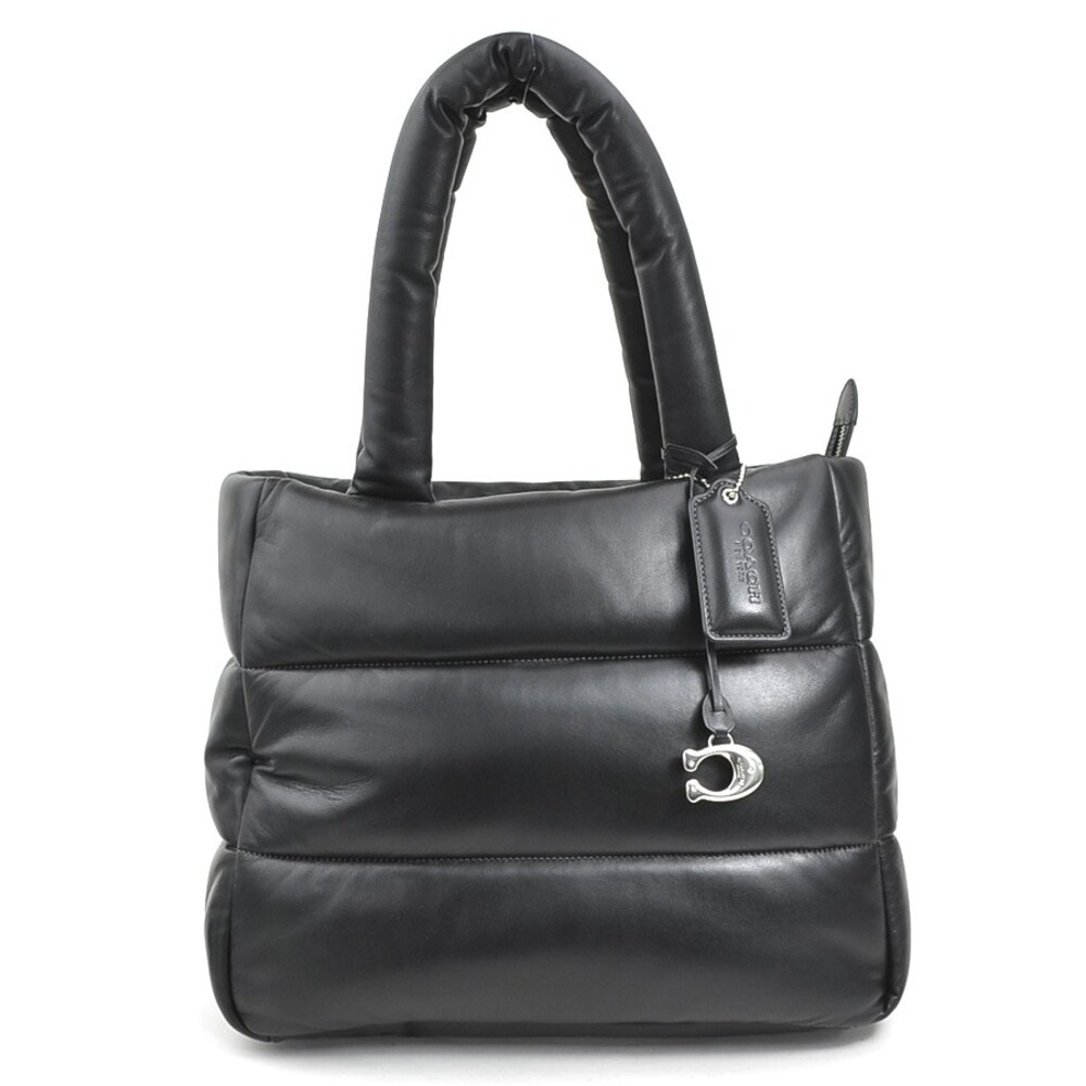 Auth Coach Tote Shoulder Bag Black #303062C25B